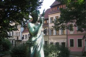 Albert Wolff: Clio, 1876, Berlin. Forrás: Wikimedia Commons