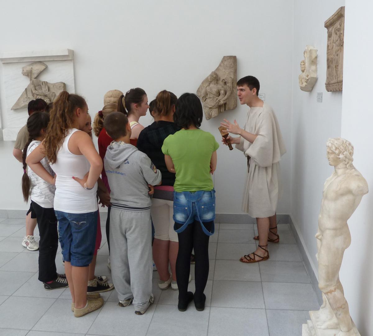 Találkozás egy római szobrászmesterrel Készítette: Birkás Éva