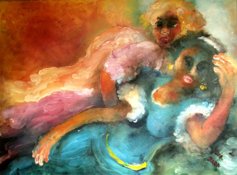 Bada Márta festménye