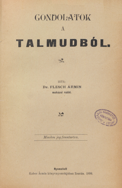 Gondolatok a Talmudból