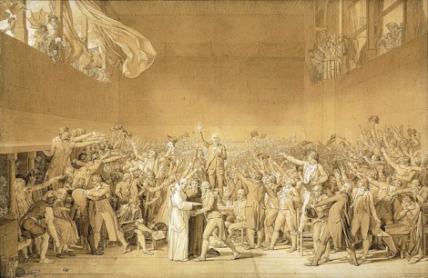 Jacques-Louis David: A labdaházi eskü