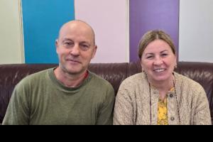 Tamáskáné Fekete Erika és Németh Tibor