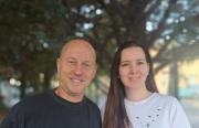 Németh Tibor és Flaskárné Hajdu Rita