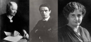 Ellen Key, Rudolf Steiner, Maria Montessori