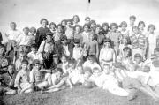 Janusz Korczak növendékei. Forrás: Arolsen Archives