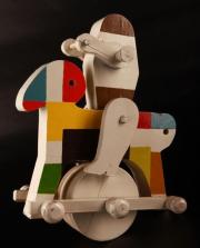 Schéner Mihály: Lovas huszár. Forrás: https://axioart.com/